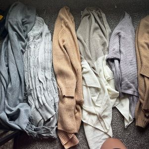 Cardigan / Shawl / Sweater (6 pieces)